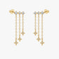 Morin Earrings – Drop Crystal Stud Earrings