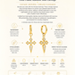 Gold Plated Stainless Steel Earrings – Avelyne