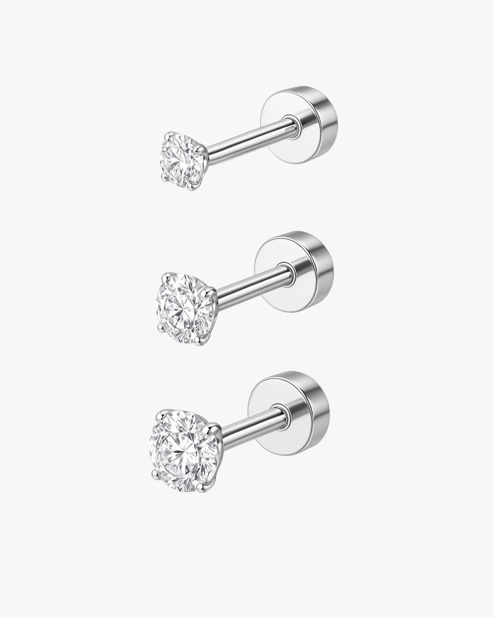 Set of 3 Helsinki Studs