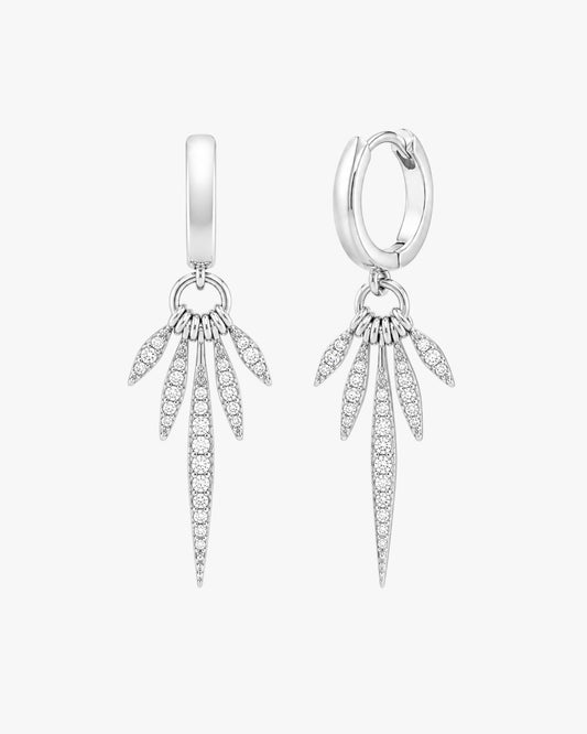 Sterling Silver Charm Earrings – Euphoria