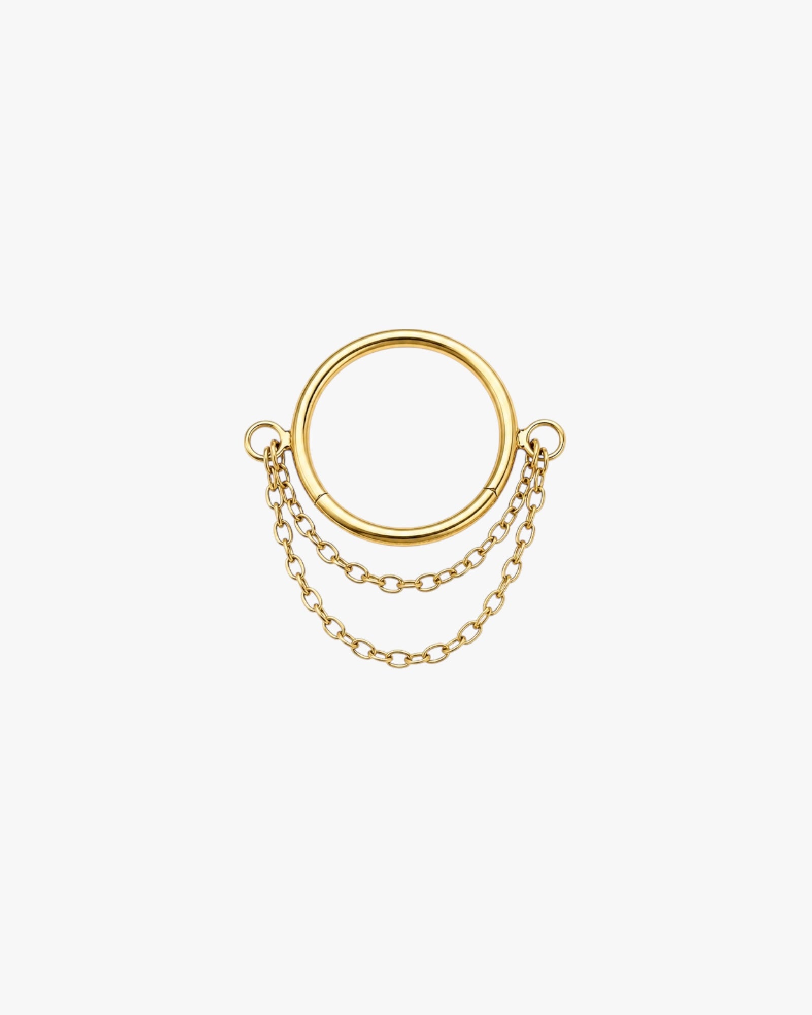 Gold Chain Clicker Hoop – ChangMai