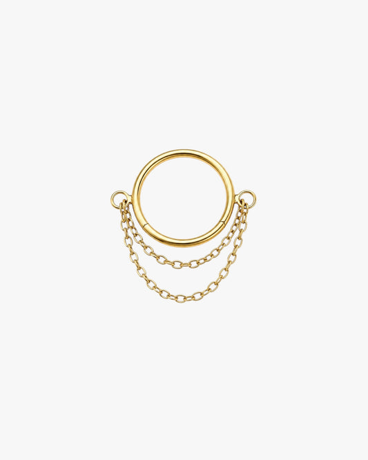 Gold Chain Clicker Hoop – ChangMai