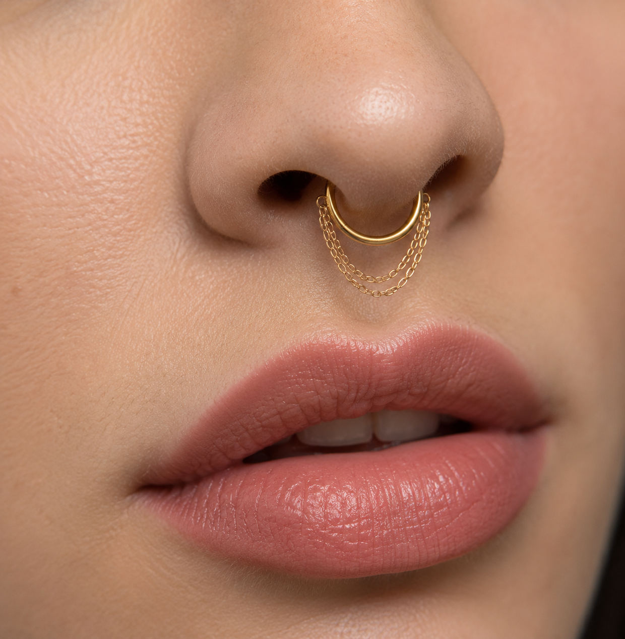 Gold Chain Clicker Hoop – ChangMai