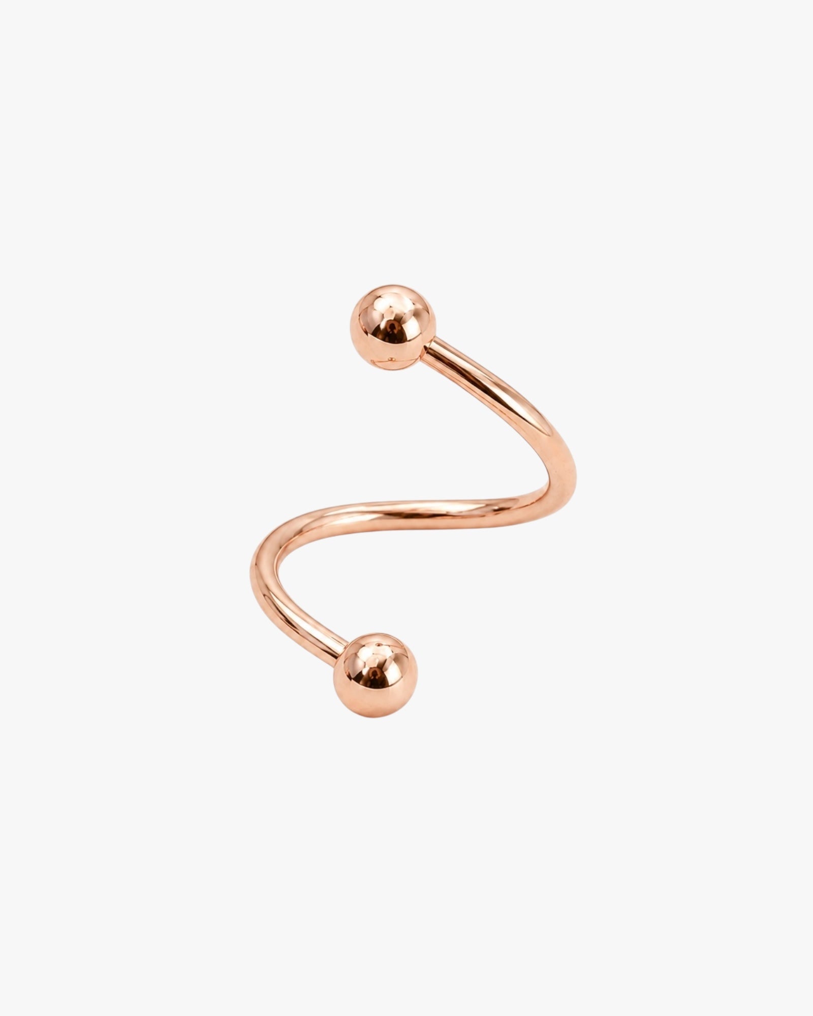 Stainless Steel Spiral Hoop – Fin