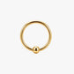 Gold Ball Clicker Hoop – Tara
