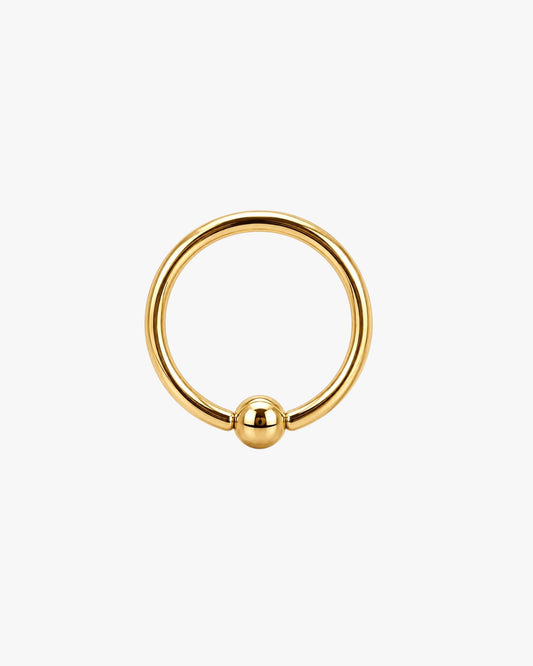 Gold Ball Clicker Hoop – Tara