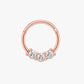 Gold Pave Ball Clicker Hoop – Sim