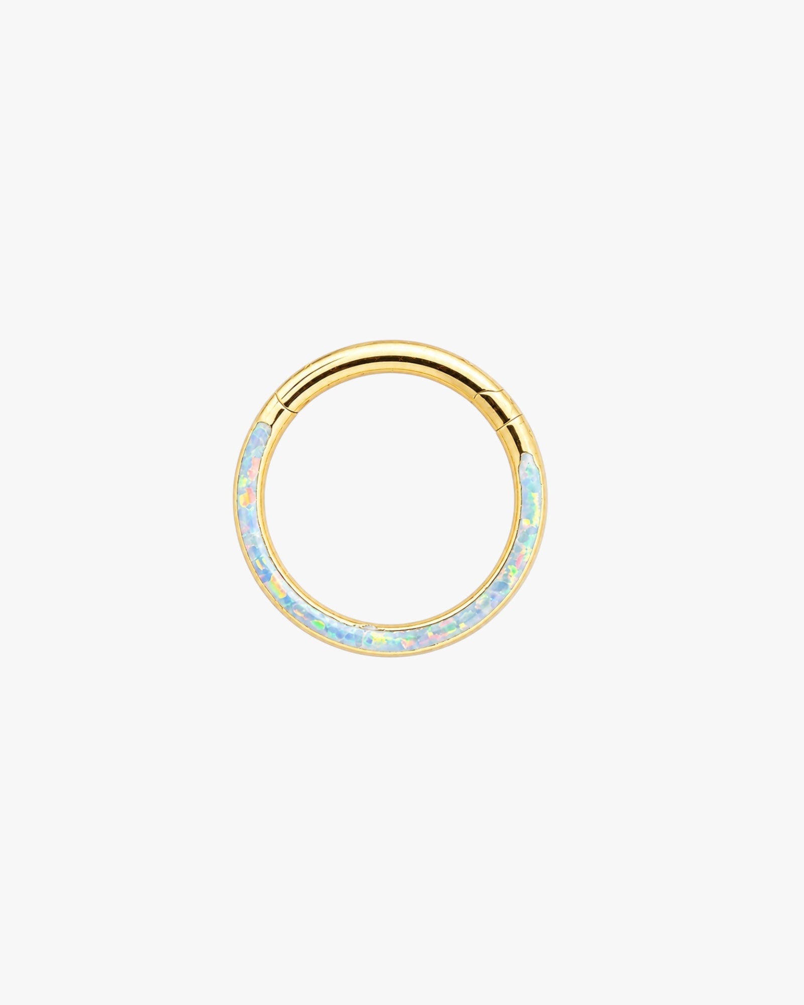 Gold Opal Clicker Hoop – Jules