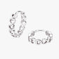 Silver Mini Heart Hoop Earrings – LoveLost