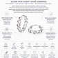 Silver Mini Heart Hoop Earrings – LoveLost