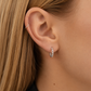 Silver Mini Heart Hoop Earrings – LoveLost