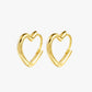 Mini Heart Hoop Earrings – LoveLost II