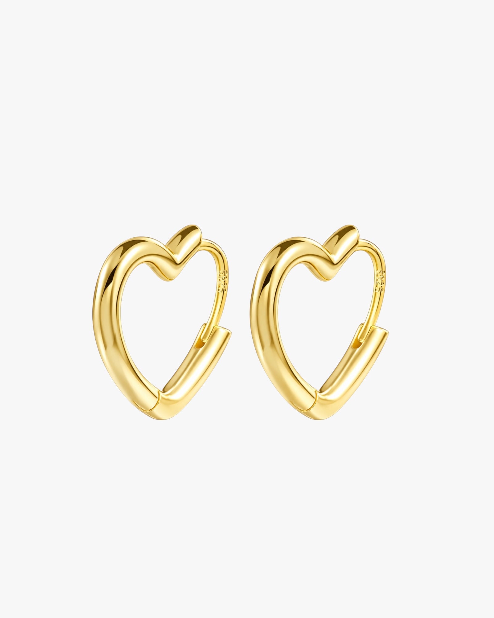 Mini Heart Hoop Earrings – LoveLost II