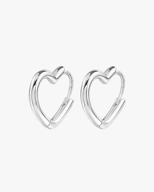 Mini Heart Hoop Earrings – LoveLost II