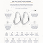 Mini Pave Heart Hoop Earrings – LoveLost III