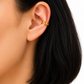 18K PVD Gold Marquise Ear Cuff – Lyra II