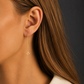 18K PVD Gold Plated Star Chain Earrings – Cix