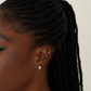 Silver Heart Hoop Earrings – LoveLost II
