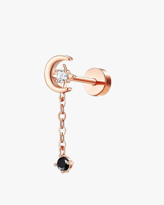 Rose Gold Havana Stud