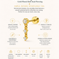 Gold Plated Ball Stud Piercing – JarexMay