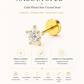 Gold Plated Stainless Steel Star Crystal Stud Earring – Nagoya