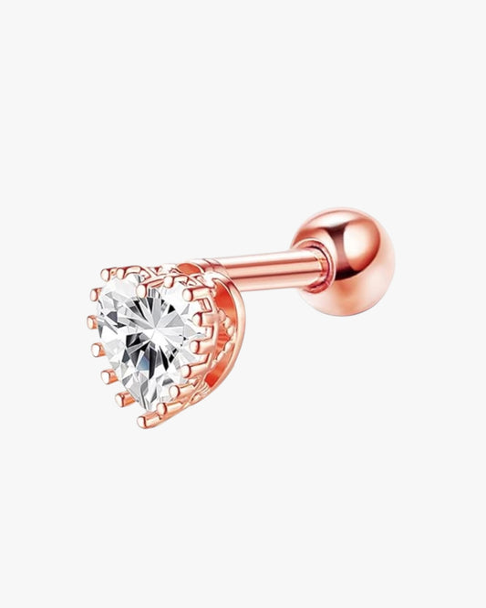 Rose Gold Samara Heart