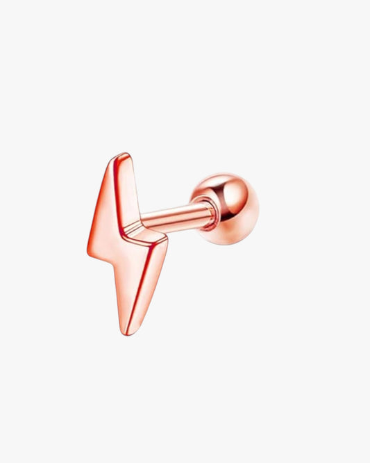 Rose Gold Bolt Stud