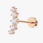 Rose Gold Tuscany Stud