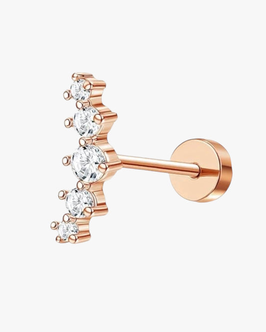 Rose Gold Tuscany Stud