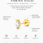 Varnava Stud – Marquise Crystal Cartilage Piercing