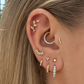 Oryna Stud – Minimal Titanium Flat Disc Piercing