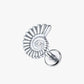 Titanium Zircon Piercing – Sea Shell | Flat Back Cartilage Earring