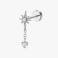 Salim Stud – Crystal Drop Flat Back Stud