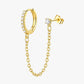 Gold Plated Chain Piercing – Jeny