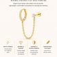 Gold Plated Chain Piercing – Jeny