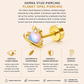 Sierra Stud – Planet Opal Piercing