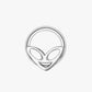 Alien Clicker Hoop for conch or septum jewelry