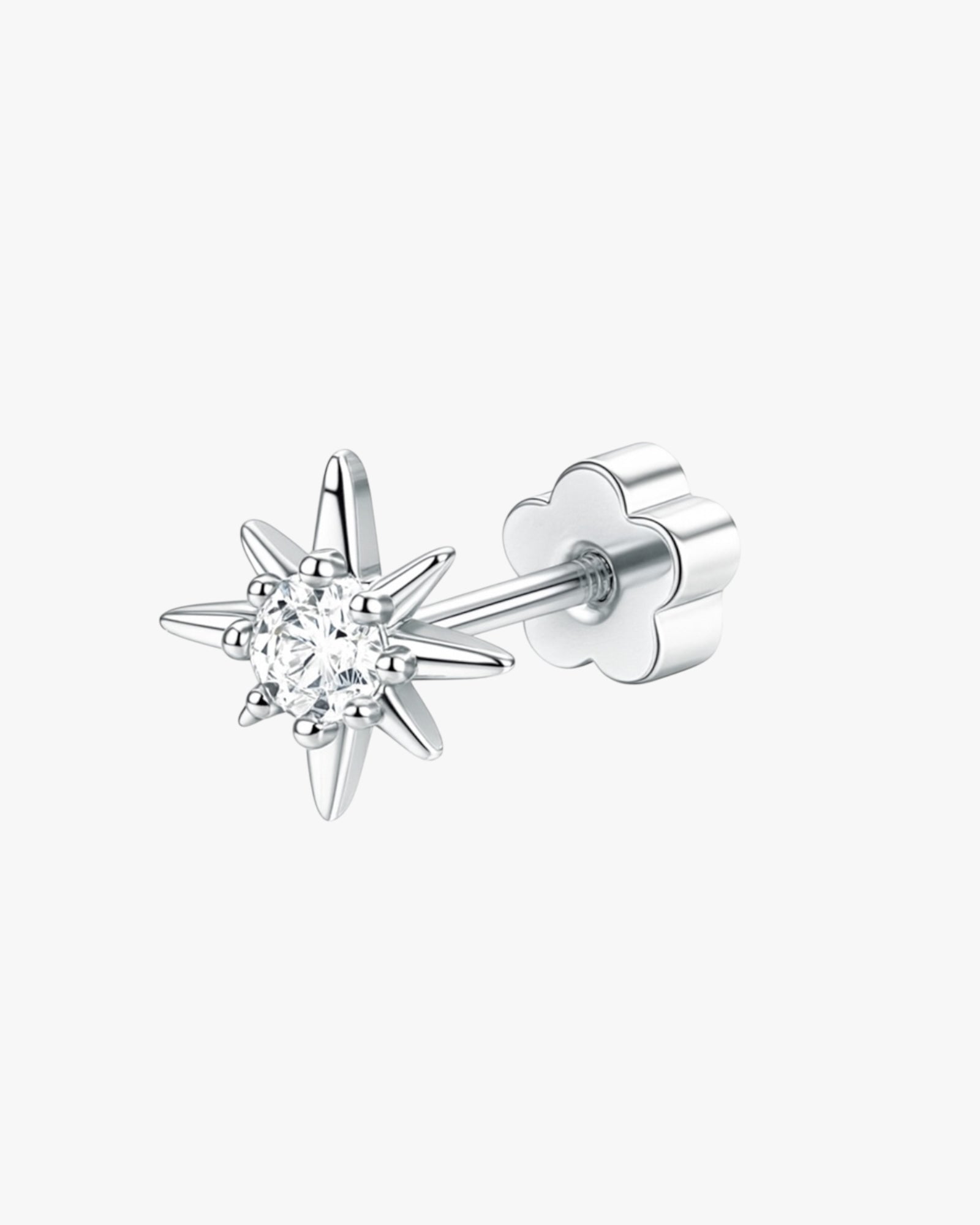 Double Headed Star Stud