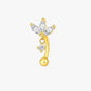 Flower Titanium Curved Barbell – Elira