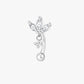 Flower Titanium Curved Barbell – Elira
