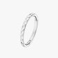 G23 Titanium Textured Clicker Hoop in silver – Seville