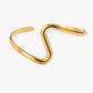 Gold Plated Stainless Steel Bracelet – Selene
