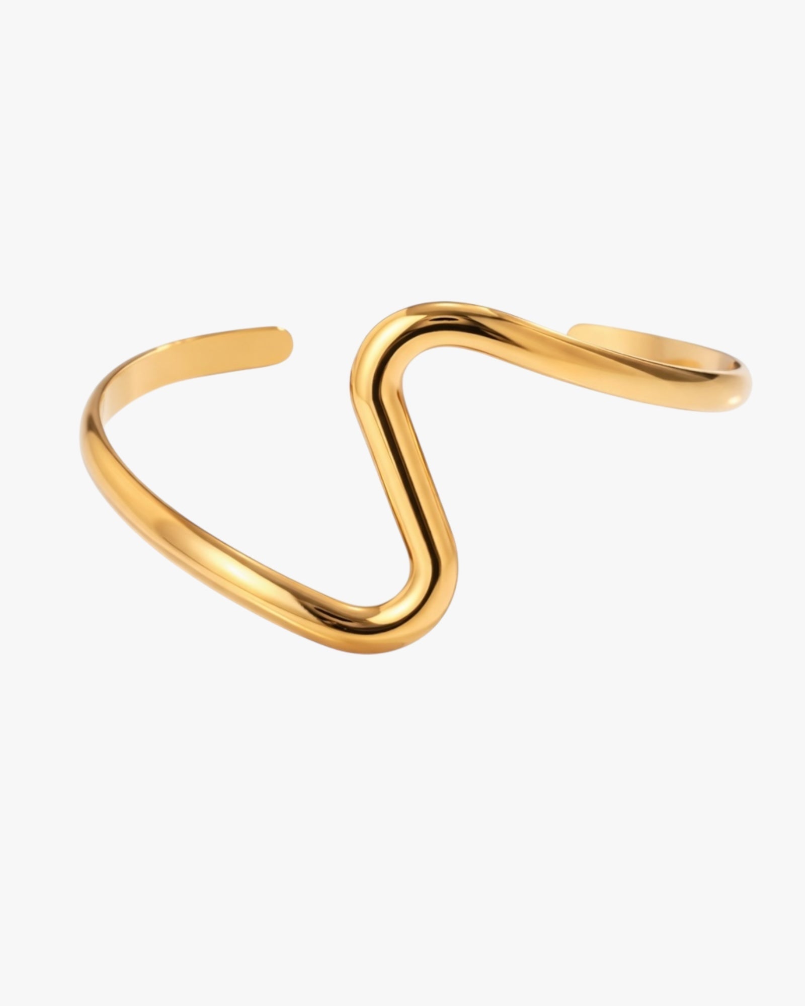 Gold Plated Stainless Steel Bracelet – Selene