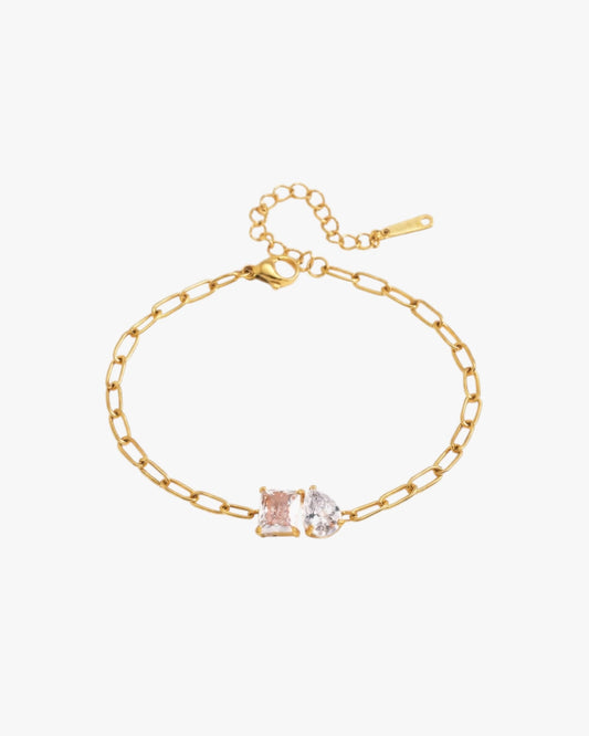 Gold Plated Stainless Steel Bracelet – Valeria