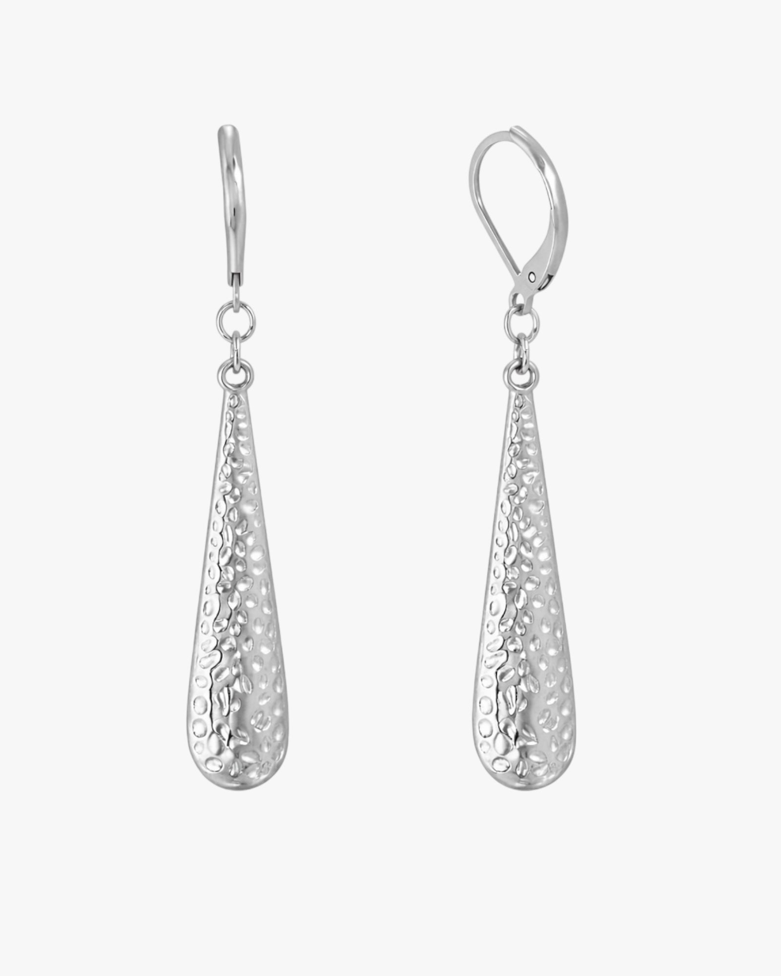 Gold Plated Stainless Steel Drop Earrings – Aurea
