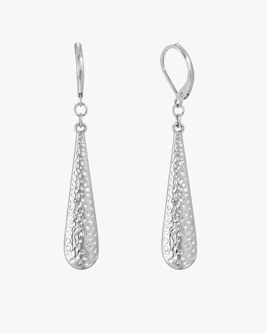 Gold Plated Stainless Steel Drop Earrings – Aurea