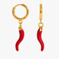 Gold Plated Stainless Steel Earrings – Calienta