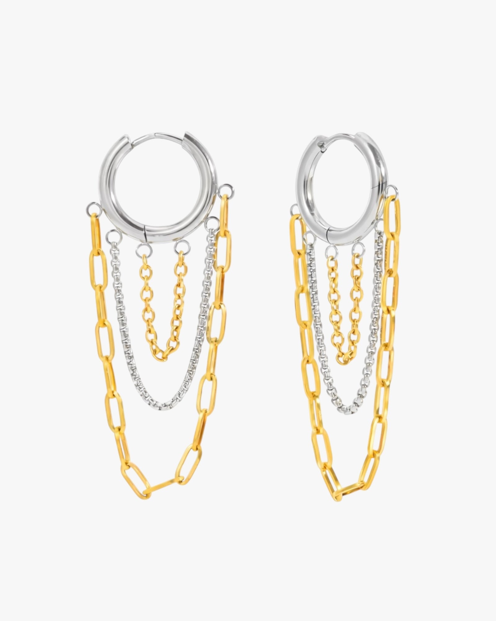 Gold Plated Stainless Steel Earrings – Calyra