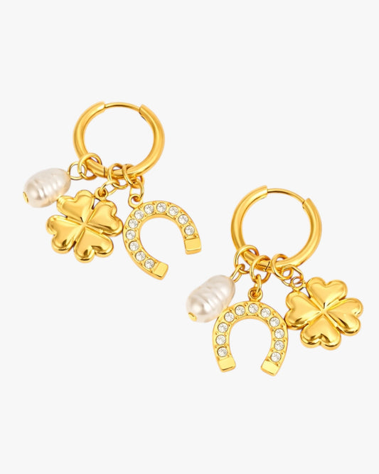 Gold Plated Stainless Steel Earrings – Liorenne
