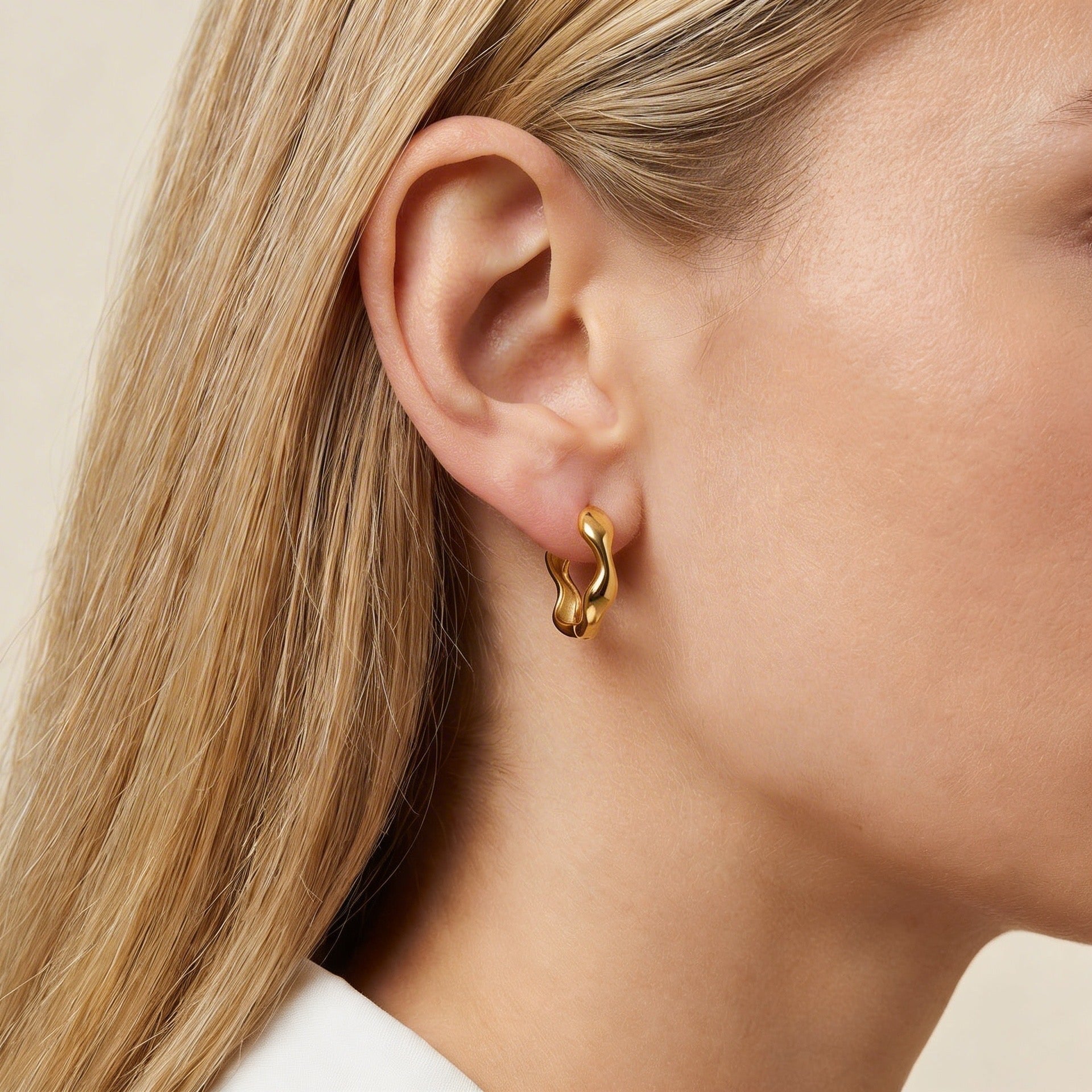 Gold Plated Stainless Steel Earrings – Orvella
